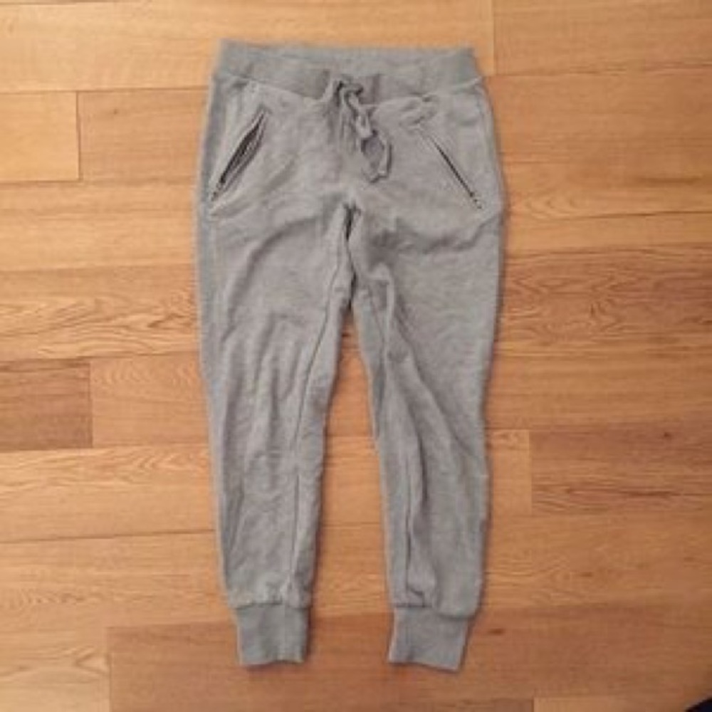 Gray zip pocket Phillip lim x target sweatpants